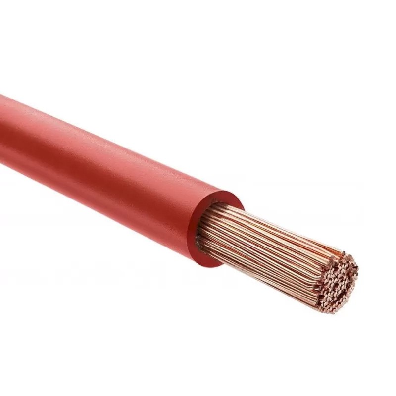 Câble extra-souple batterie et soudeuse 25 mm2 Rouge